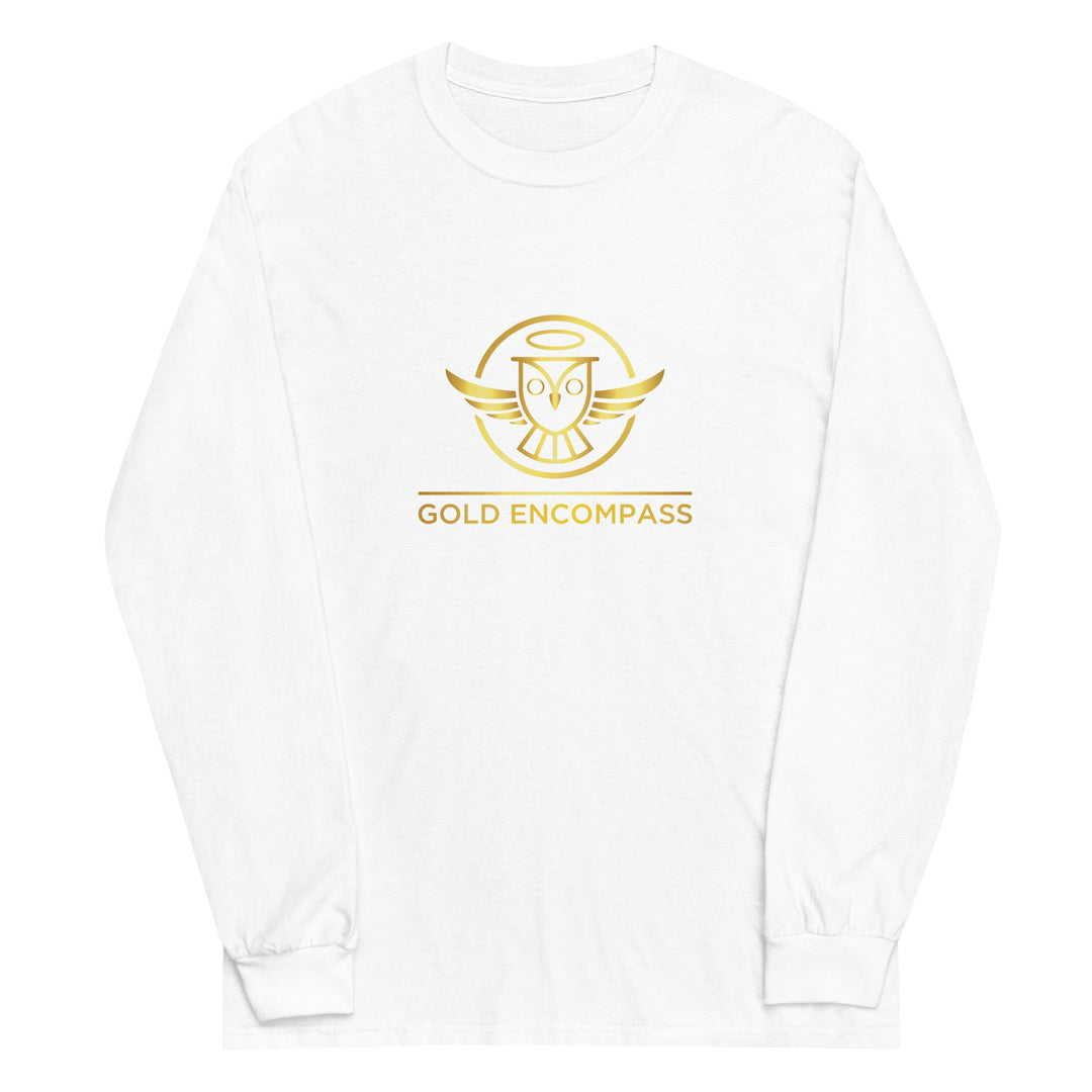 Gold Large Owl Logo Long Sleeve Print