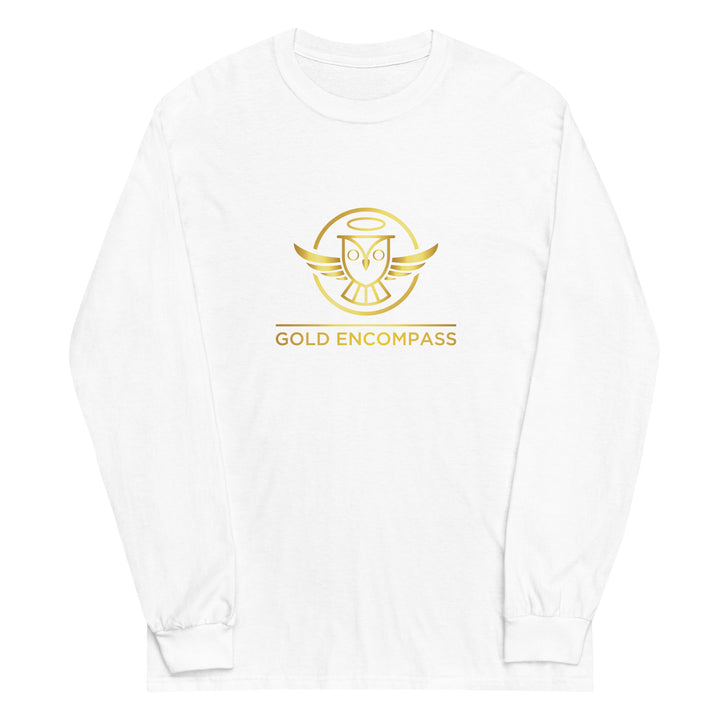 Gold Large Owl Logo Long Sleeve Print