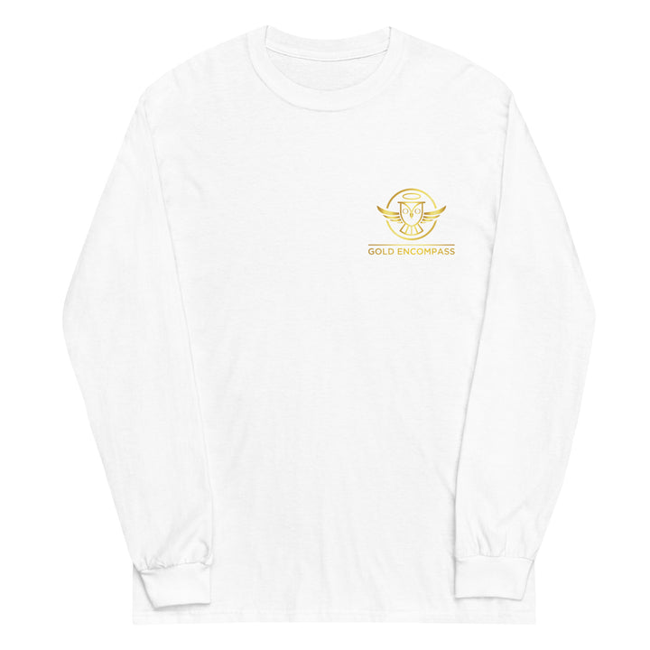 Gold Small Owl Logo Long Sleeve Print