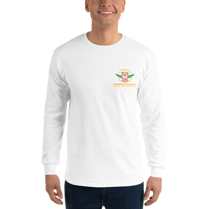 Rasta Small  Owl Logo Long Sleeve Print