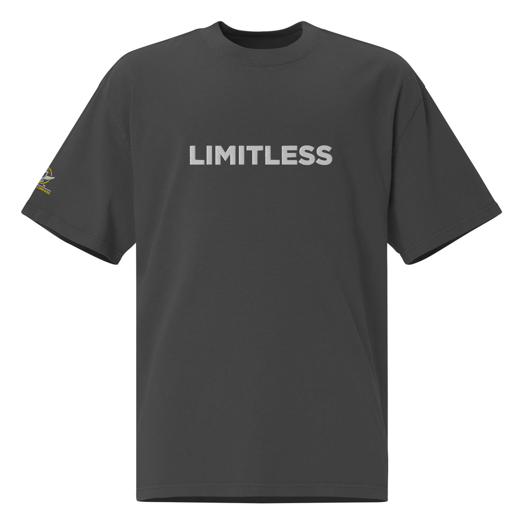 Limitless Oversized T-shirt Embroidery