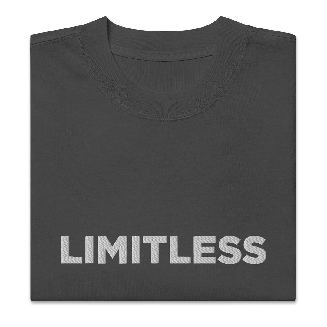 Limitless Oversized T-shirt Embroidery