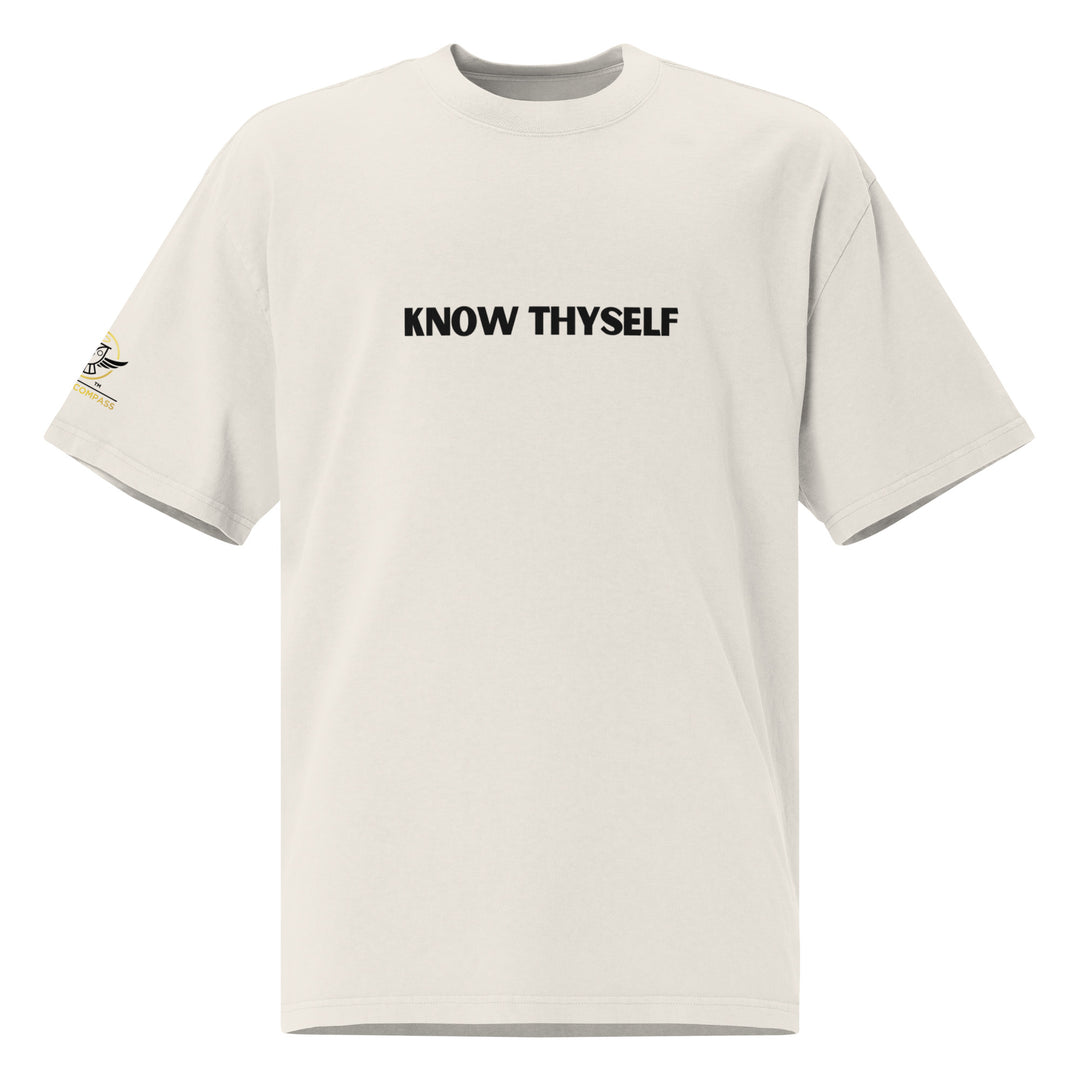 Know Thyself Oversized T-Shirt Print