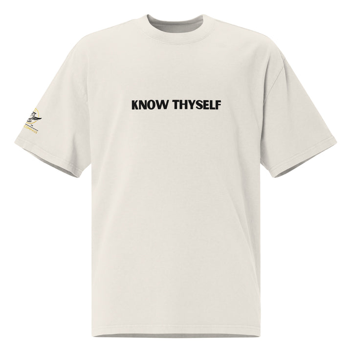 Know Thyself Oversized T-Shirt Print