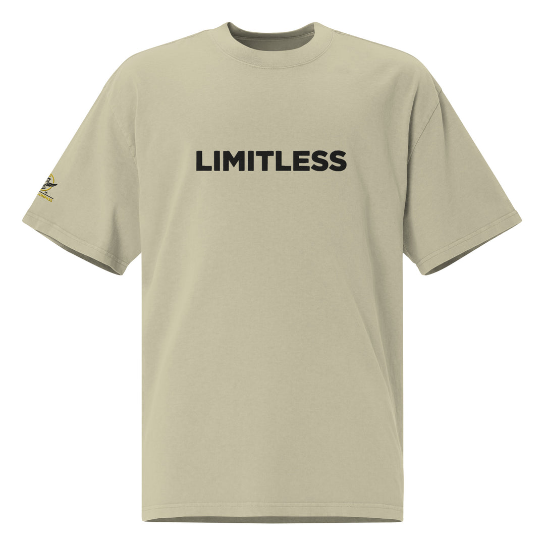 Limitless Oversized T-shirt Embroidery