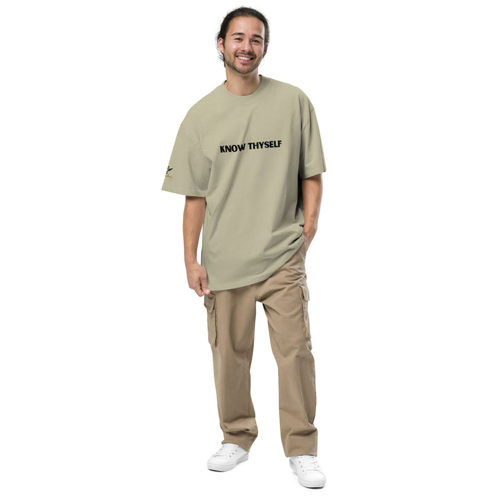 Know Thyself Oversized T-Shirt Print