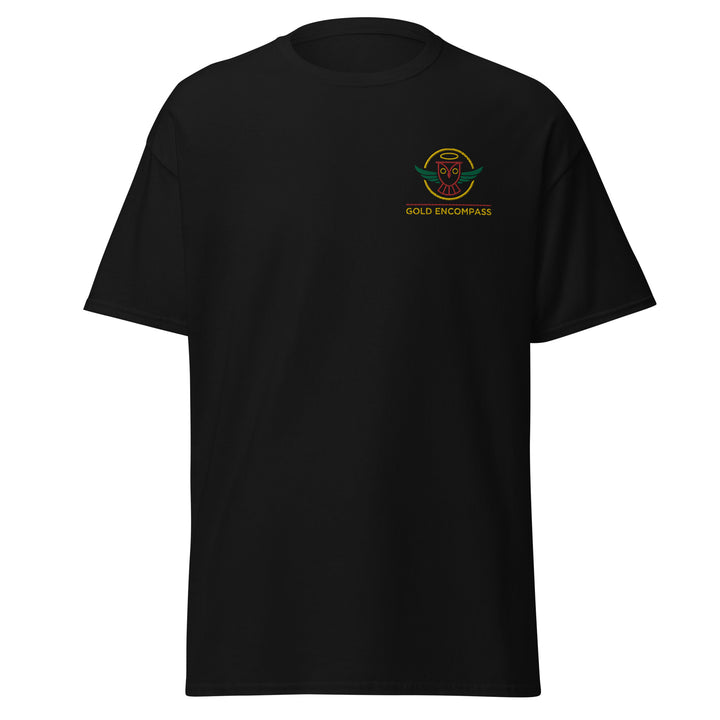 Rasta Small Owl Logo T-Shirt Embroidery