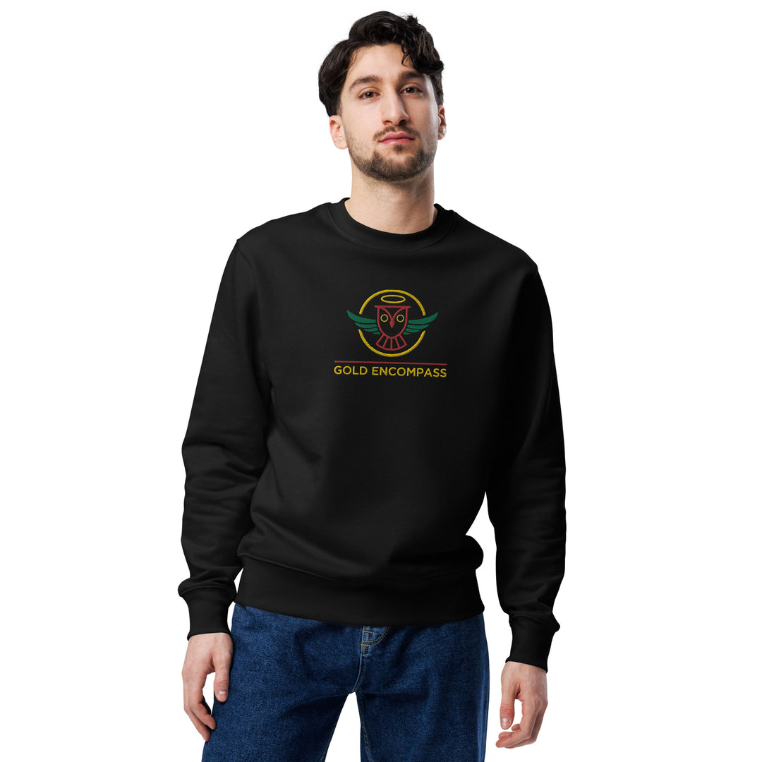 Rasta Large Owl Sweatshirt Embroidery