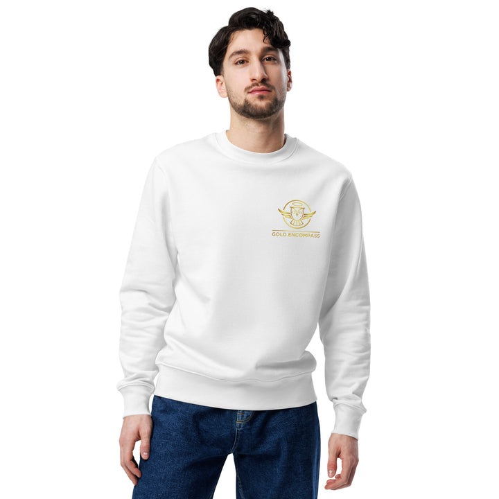 Gold Small Owl Logo Sweatshirt Print