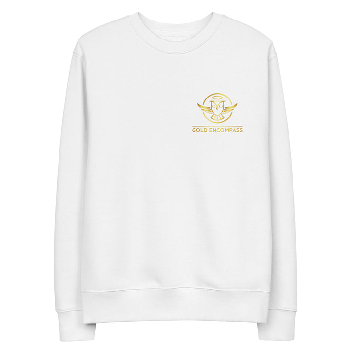 Gold Small Owl Logo Sweatshirt Print