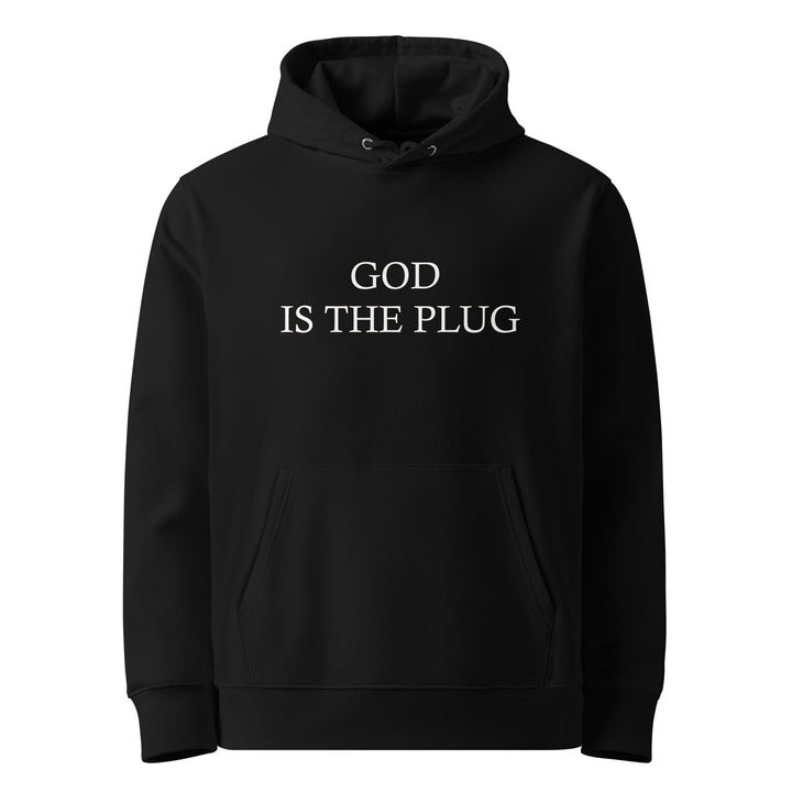 God Is The Plug Hoodie Print