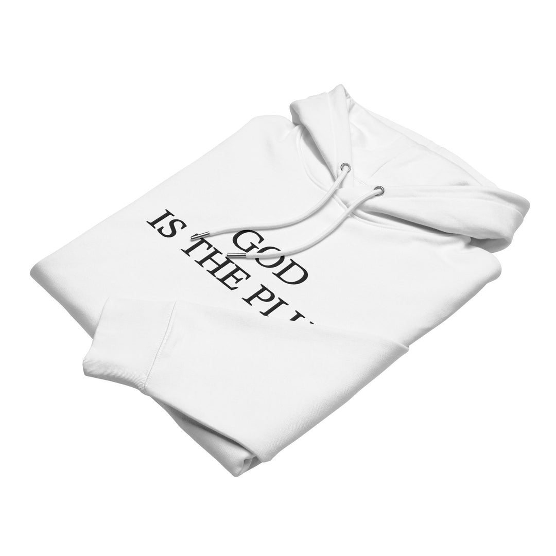 God Is The Plug Hoodie Embroidery