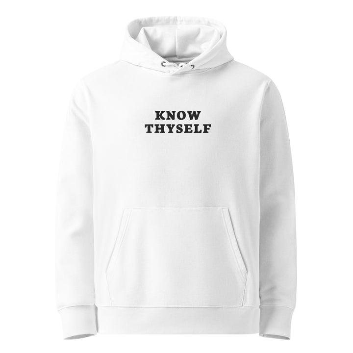 Know Thyself Hoodie Embroidery