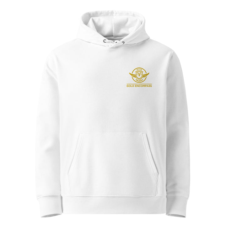 Gold Small Owl Hoodie Embroidery