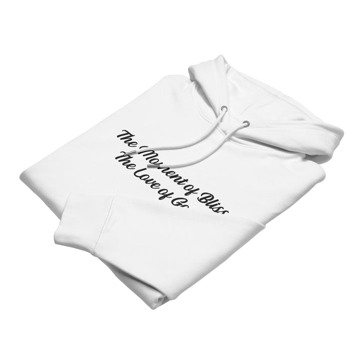 The Moment of Bliss Hoodie Embroidery