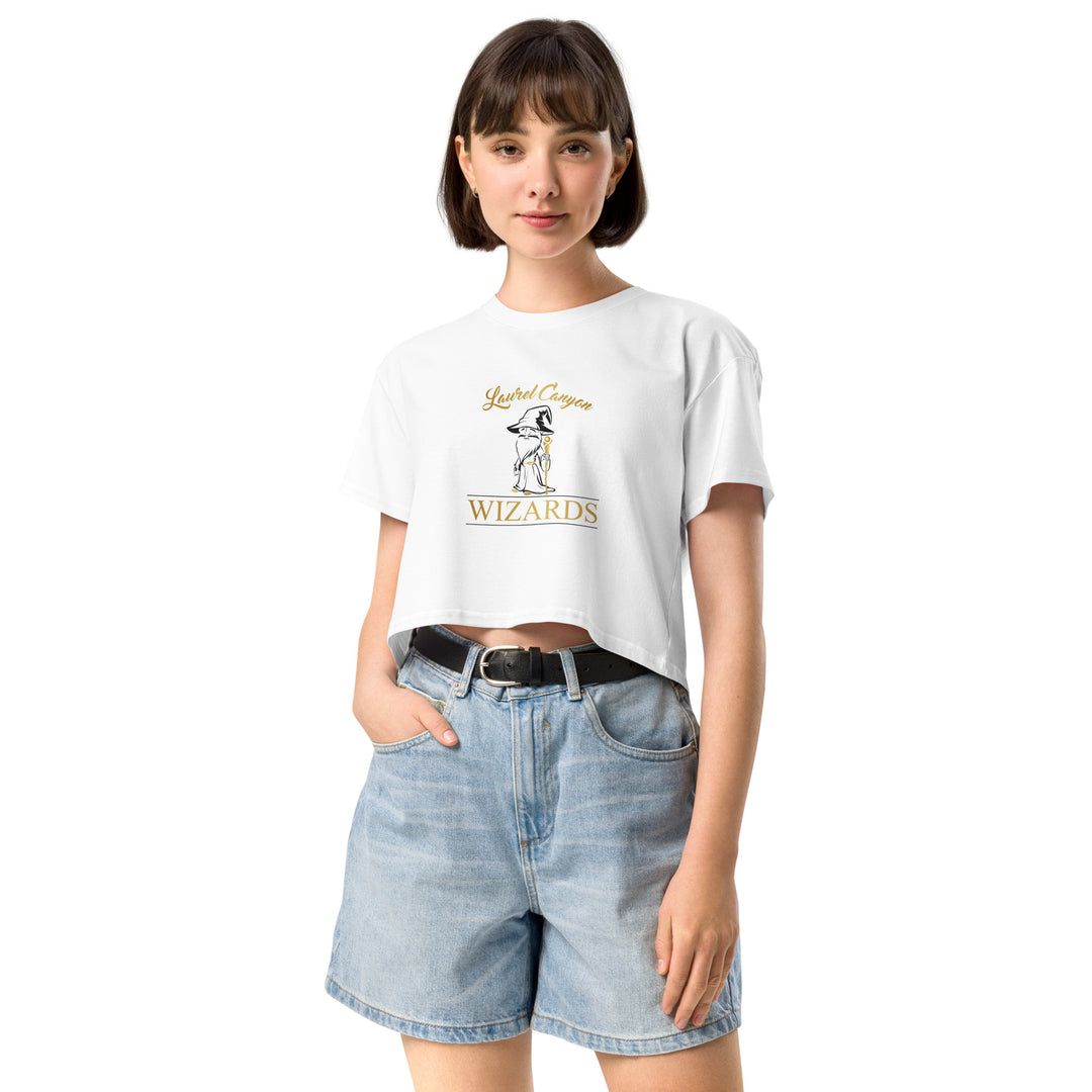 Laurel Canyon Wizards Croptop Print