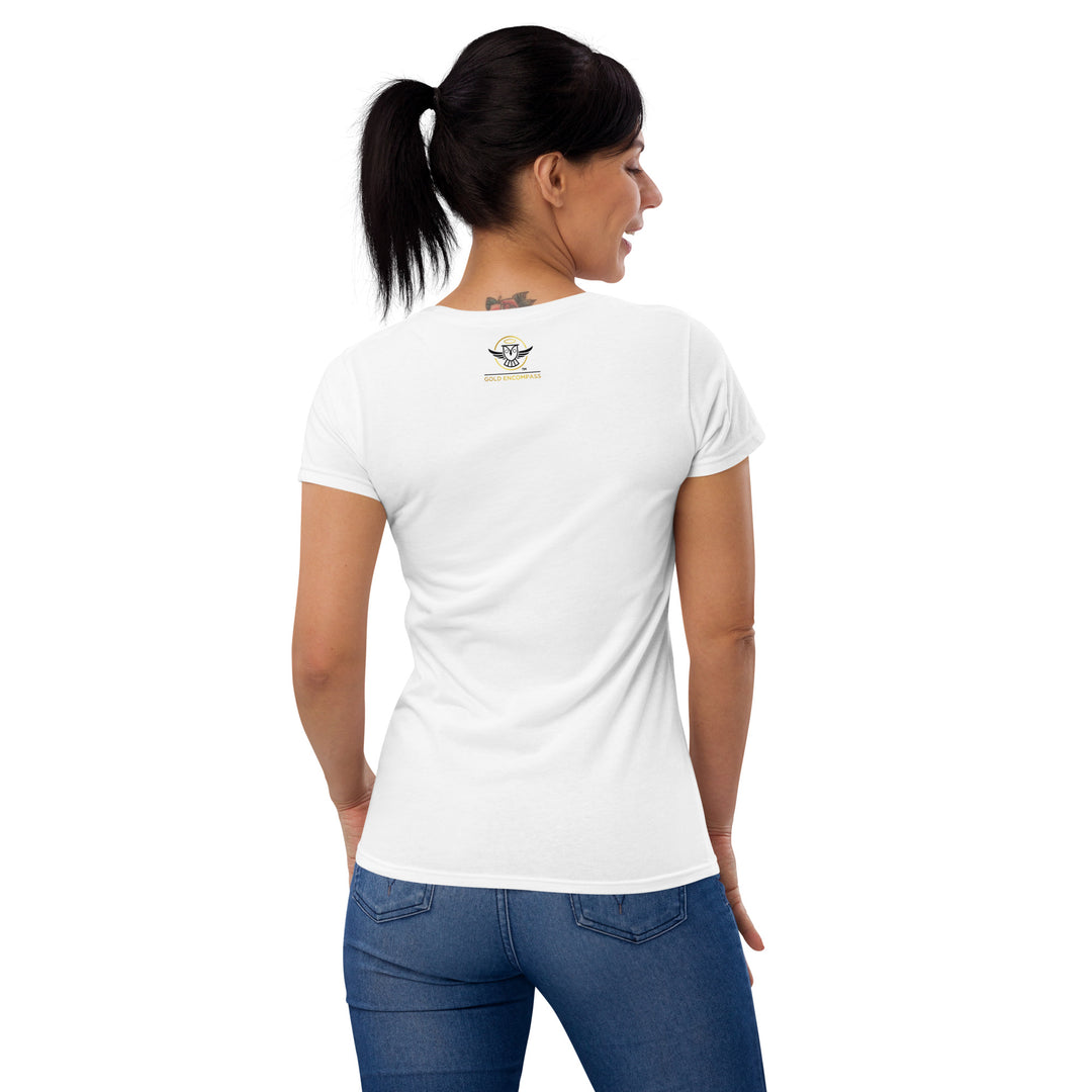 The Moment of Bliss Women Fitted T-Shirt Print