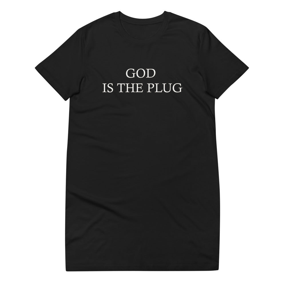 God Is The Plug Women's T-shirt Dress