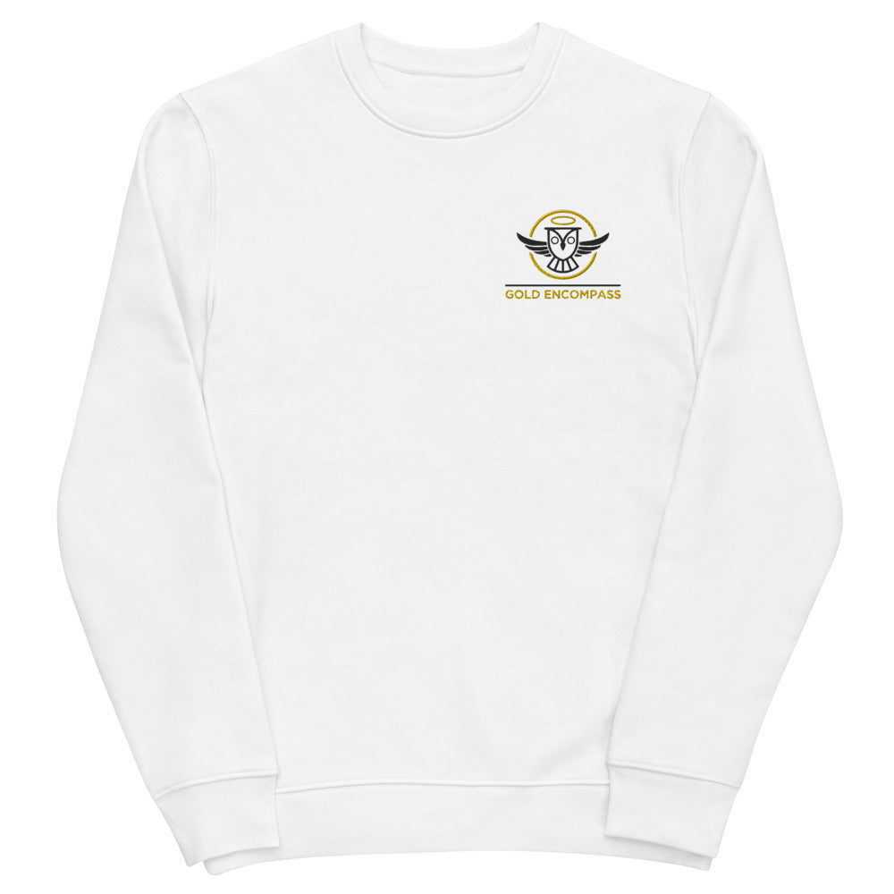 Small Owl Embroidery Crew Neck