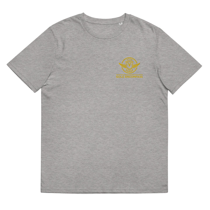Small Owl Embroidery Gold Tee